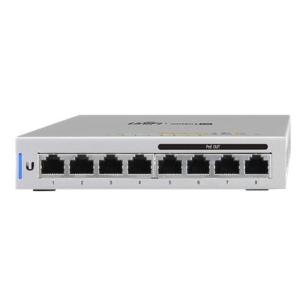 UBIQUITI US-8-60W-5 8-port Gigabit UniFi switch 4x PoE+/48V PoE 60W 5 PACK