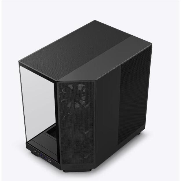 NZXT PC case H6 Flow midi tower black