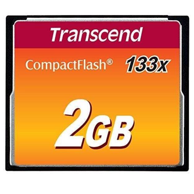 Atminties kortelė MEMORY COMPACT FLASH 2GB/MLC TS2GCF133 TRANSCEND