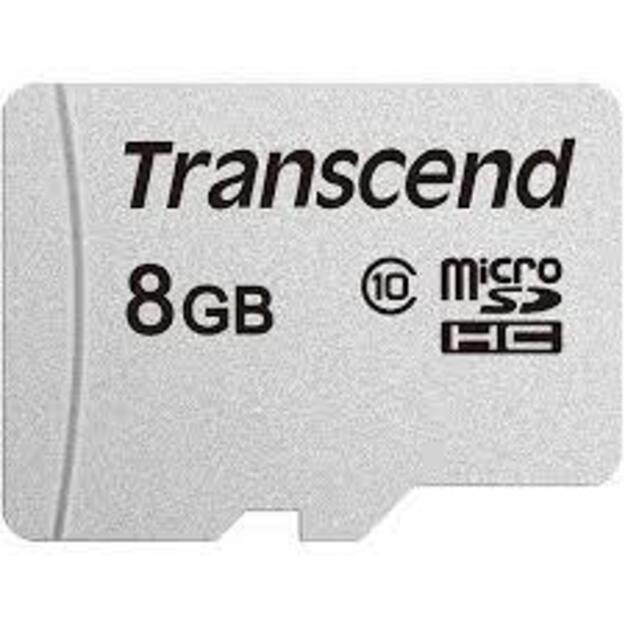 Atminties kortelė MEMORY MICRO SDHC 8GB/CLASS10 TS8GUSD300S TRANSCEND
