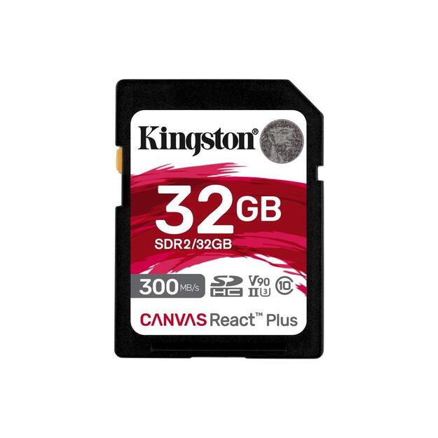 Atminties kortelė MEMORY SDHC 32GB C10/SDR2/32GB KINGSTON