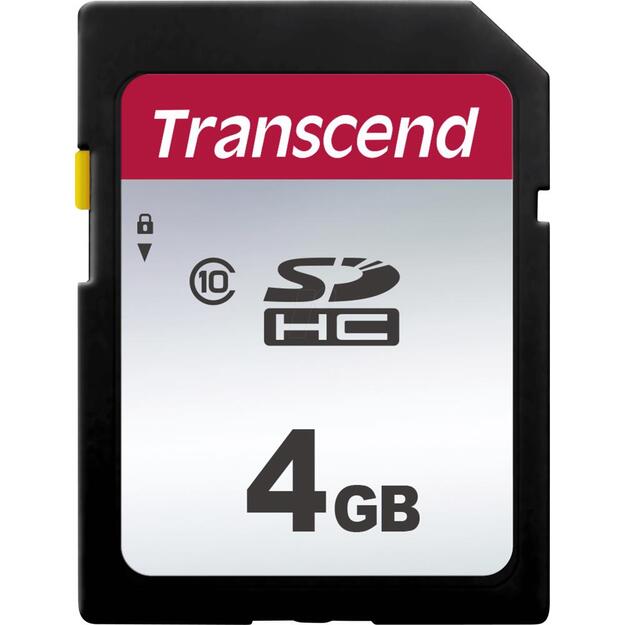 Atminties kortelė MEMORY SDHC 4GB C10/TS4GSDC300S TRANSCEND