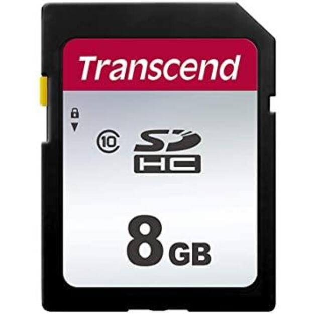 Atminties kortelė MEMORY SDHC 8GB C10/TS8GSDC300S TRANSCEND