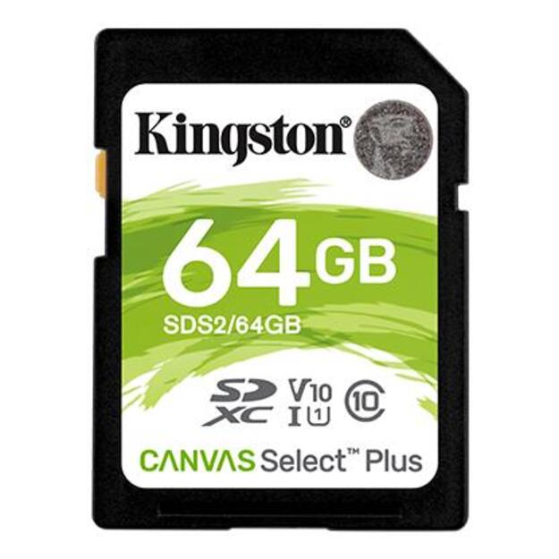 Atminties kortelė MEMORY SDXC 64GB C10/SDS2/64GB KINGSTON