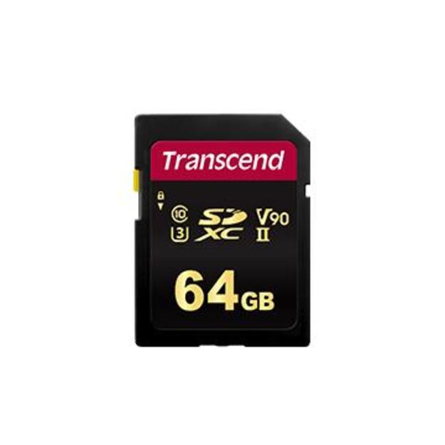 Atminties kortelė MEMORY SDXC 64GB UHS-II 700S/TS64GSDC700S TRANSCEND