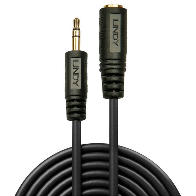Audio kabelio ilgiklis CABLE AUDIO EXTENSION 3.5MM 2M/35652 LINDY