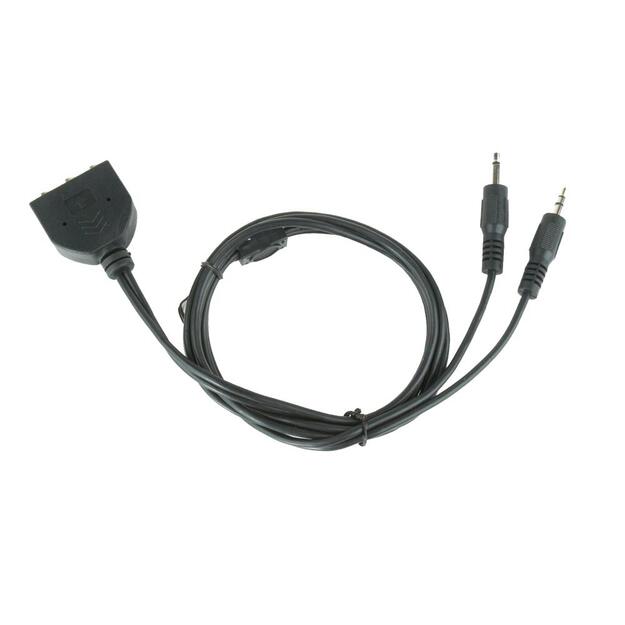 Audio kabelis CABLE MIC&HEADPHONE EXTENSION/1M CC-MIC-1 GEMBIRD