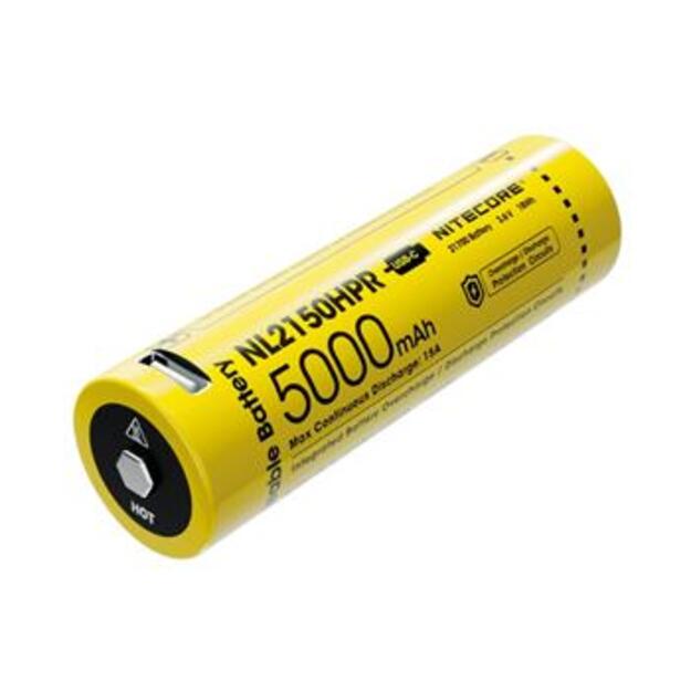 Įkraunama baterija LI-ION 3.6V/NL2150HPR(5000MAH) NITECORE