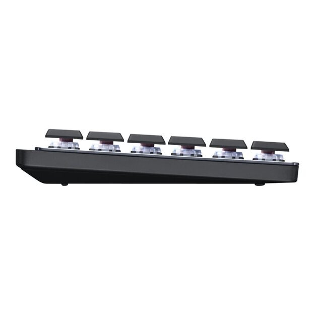 Belaidė klaviatūra LOGITECH MX Mechanical Wireless Illuminated Performance - GRAPHITE - (US) INTL - 2.4GHZ/BT - N/A - EMEA - TACTILE