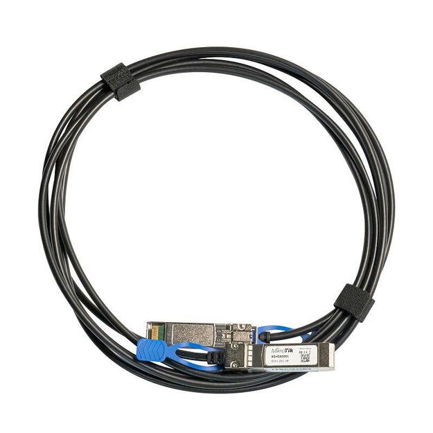 Optinis kabelis tiesioginio prijungimo DIRECT ATTACH SFP+ 1M/XS+DA0001 MIKROTIK
