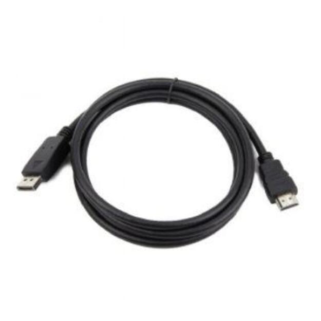 Vaizdo kabelis - adapteris DISPLAY PORT TO HDMI 1M/CC-DP-HDMI-1M GEMBIRD