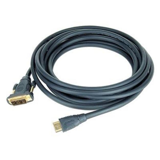 Vaizdo kabelis - adapteris HDMI-DVI 3M/BULK CC-HDMI-DVI-10 GEMBIRD