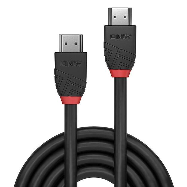 Vaizdo kabelis HDMI-HDMI 0.5M/BLACK 36470 LINDY