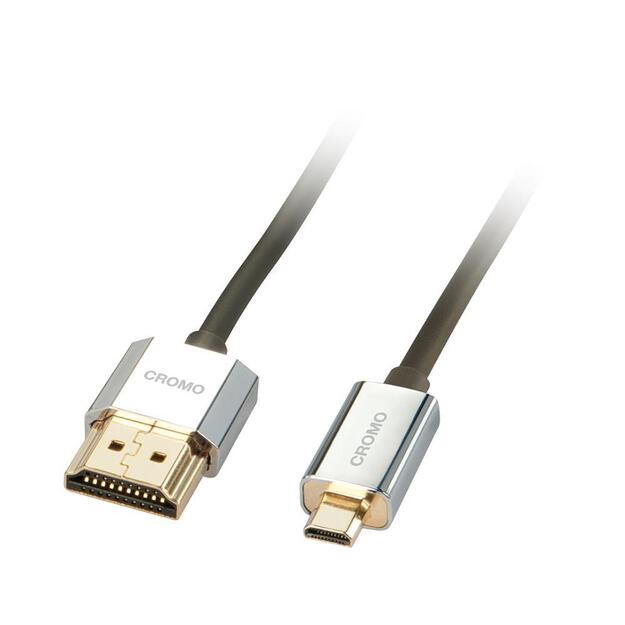 Vaizdo kabelis HDMI-MICRO HDMI 1M/41681 LINDY