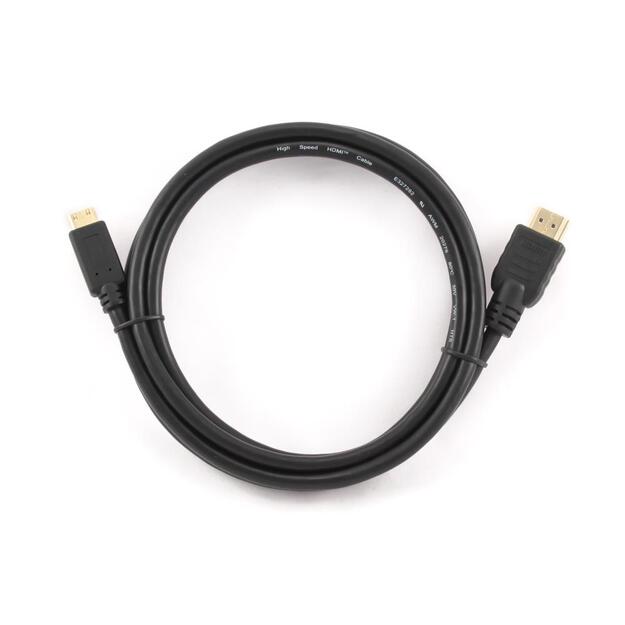 Vaizdo kabelis HDMI-MINI HDMI 1.8M/V2.0 CC-HDMI4C-6 GEMBIRD