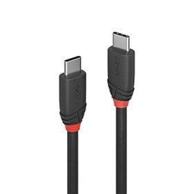 CABLE USB3.2 C-C 0.5M/BLACK 36905 LINDY