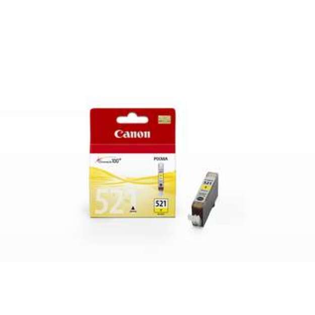 CANON CLI-521y ink yellow 9ml iP3600 iP4600 MP540 MP620 MP630 MP980