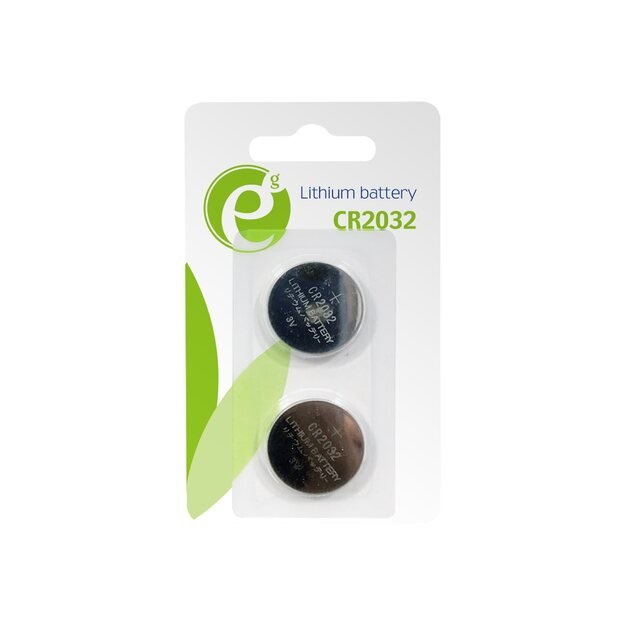 GEMBIRD EG-BA-CR2032-01 Energenie Button cell CR2032, 2-pack, blister