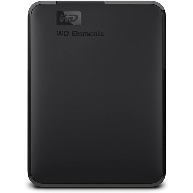 Išorinis kietasis diskas HDD |WESTERN DIGITAL|Elements Portable|WDBU6Y0050BBK-WESN|5TB|USB 3.0|Colour Black|WDBU6Y0050BBK-WESN