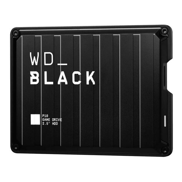 Išorinis kietasis diskas HDD |WESTERN DIGITAL|P10 Game Drive|5TB|USB 3.2|Colour Black|WDBA3A0050BBK-WESN