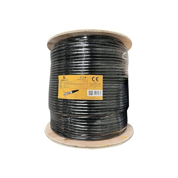 GEMBIRD CAT6 FTP LAN Gel filled outdoor cable solid 305m black