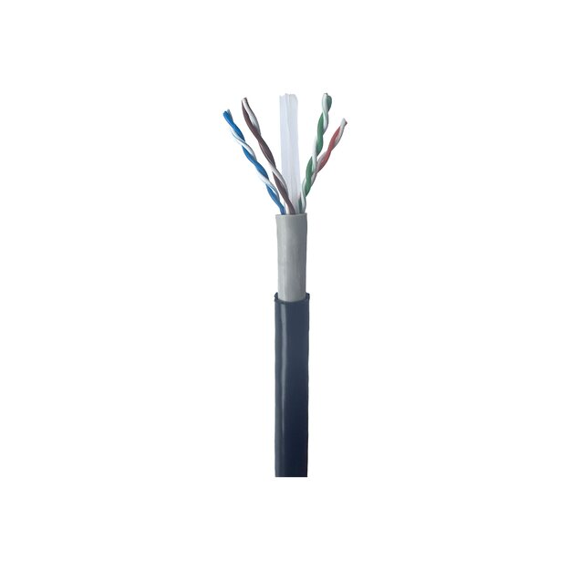 GEMBIRD CAT6 UTP LAN outdoor cable solid 305m black