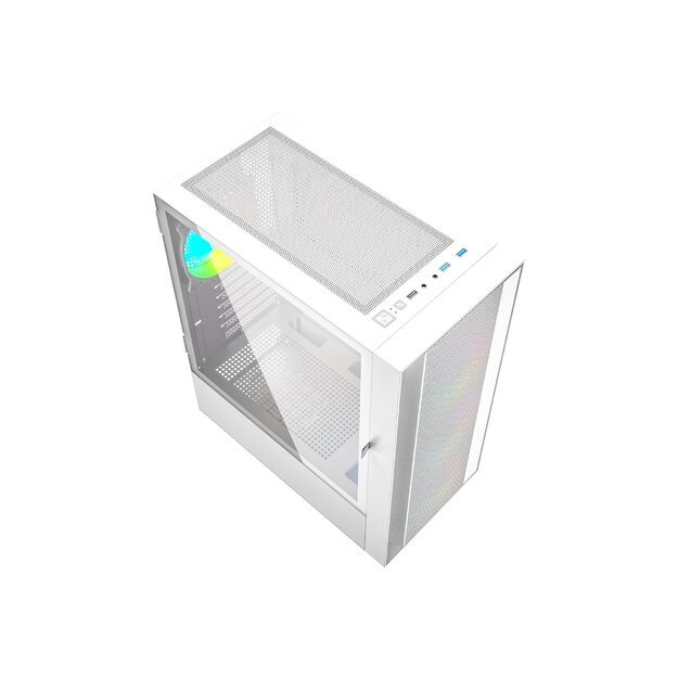 GEMBIRD computer case Fornax 4000 ATX - ARGB backlight white
