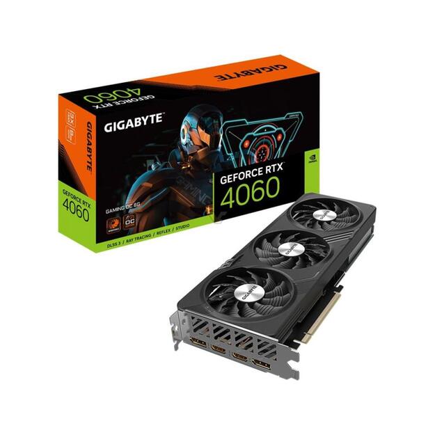 GIGABYTE RTX 4060 GAMING OC 8GB GDDR6 2xHDMI 2xDP