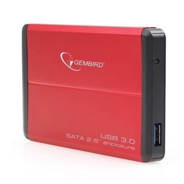HDD CASE EXT. USB3 2.5 /RED EE2-U3S-2-R GEMBIRD