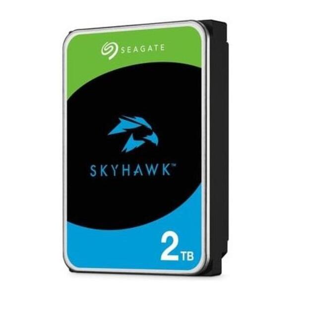 HDD|SEAGATE|SkyHawk|2TB|SATA|256 MB|5400 rpm|Discs/Heads 1/2|3,5 |ST2000VX017