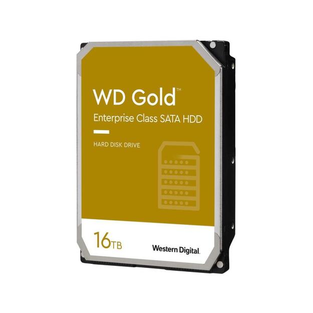 HDD|WESTERN DIGITAL|Gold|16TB|SATA 3.0|512 MB|7200 rpm|3,5 |WD161KRYZ