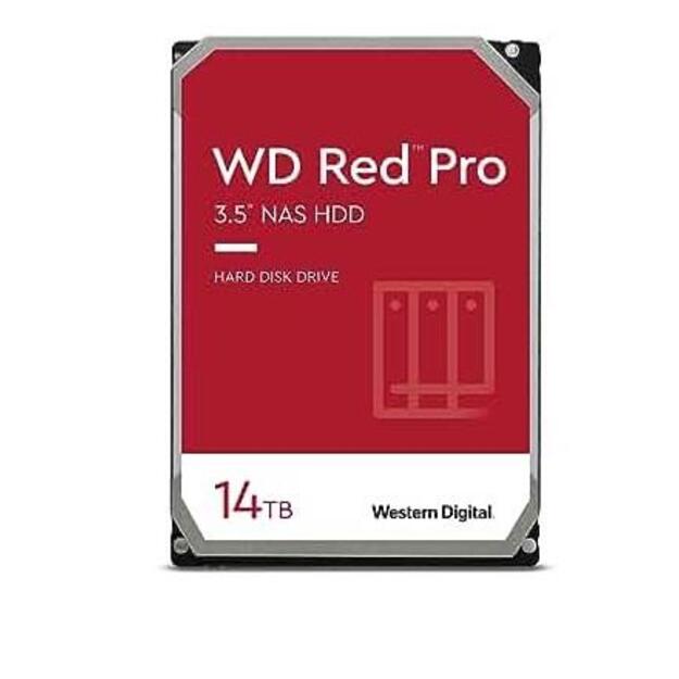 HDD|WESTERN DIGITAL|Red Pro|14TB|SATA|512 MB|7200 rpm|3,5 |WD142KFGX