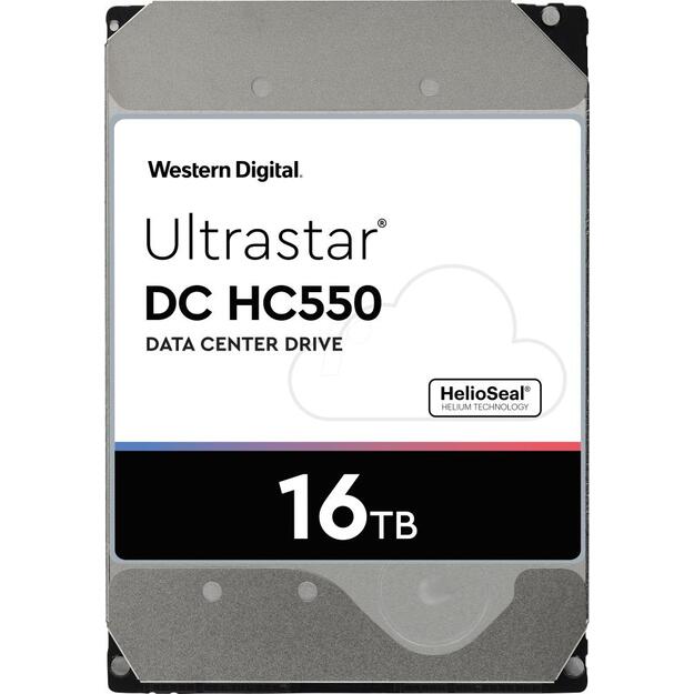 HDD|WESTERN DIGITAL ULTRASTAR|Ultrastar DC HC550|WUH721816ALE6L4|16TB|SATA 3.0|512 MB|7200 rpm|3,5 |0F38462