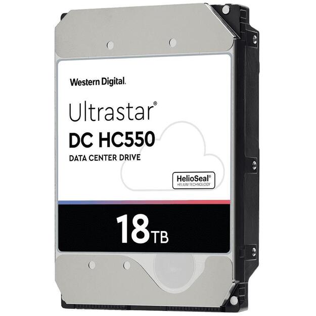 HDD|WESTERN DIGITAL ULTRASTAR|Ultrastar DC HC550|WUH721818ALE6L4|18TB|SATA 3.0|512 MB|7200 rpm|3,5 |0F38459