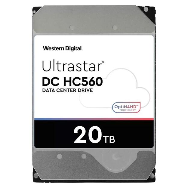 HDD|WESTERN DIGITAL ULTRASTAR|Ultrastar DC HC560|WUH722020BLE6L4|20TB|SATA|512 MB|7200 rpm|3,5 |0F38785