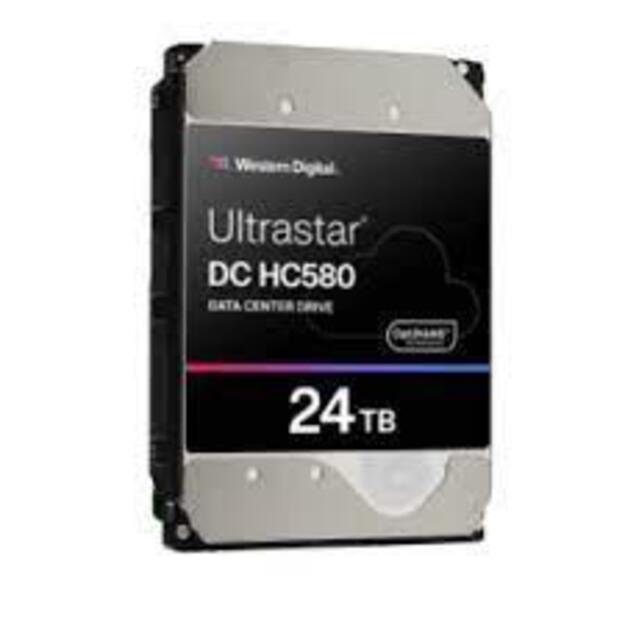 HDD|WESTERN DIGITAL ULTRASTAR|Ultrastar DC HC580|24TB|SATA|512 MB|7200 rpm|3,5 |0F62796