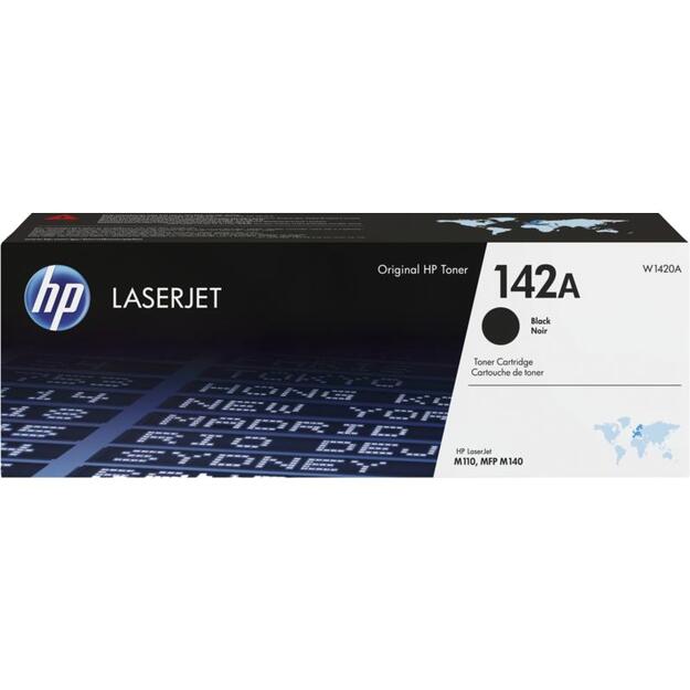 HP 142A Black Original LaserJet Toner Cartridge