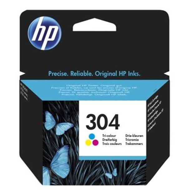 HP 304 Tri-color Ink Cartridge