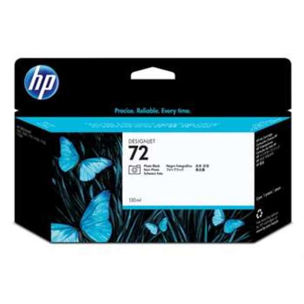 HP 72 ink black photo Vivera 130ml DesignJet T1100 T610 T620 T770 T1200