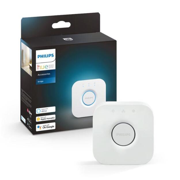 Smart Home Hub|PHILIPS|Hue Bridge|ZigBee|White|929001180642