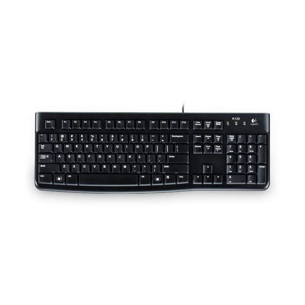 Klaviatūra laidinė K120 FOR BUSINESS LIT/OEM 920-002526 LOGITECH