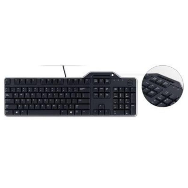 Klaviatūra laidinė KB-813 SC ENG/BLACK 580-18366 DELL