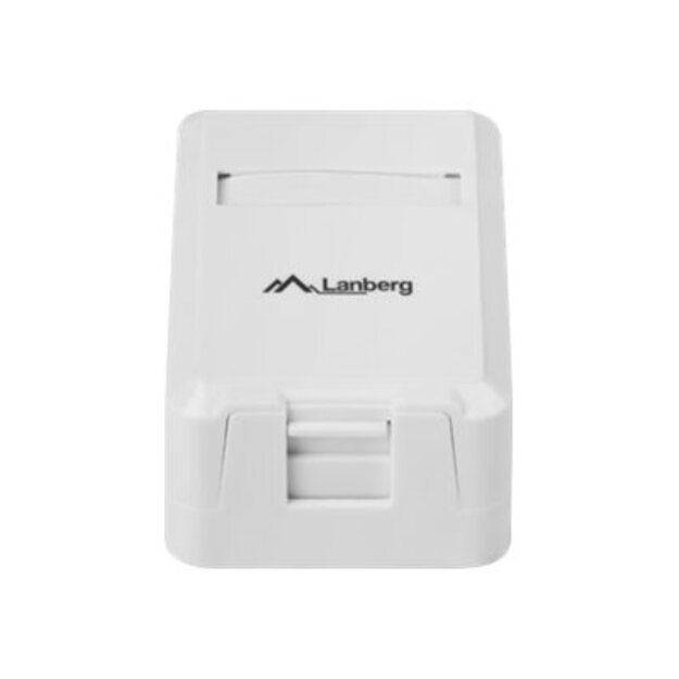 LANBERG OK1-0001-W Lanberg Surface-mount box for keystone 1 port