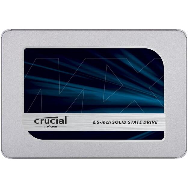 SSD|CRUCIAL|MX500|250GB|SATA 3.0|TLC|Write speed 510 MBytes/sec|Read speed 560 MBytes/sec|2,5 |MTBF 1800000 hours|CT250MX500SSD1