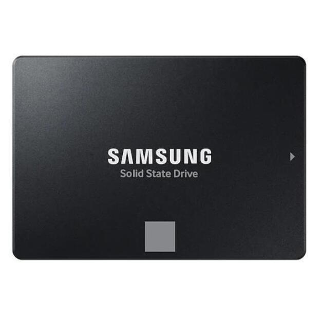 Kietasis diskas (SSD) vidinis SSD|SAMSUNG|870 EVO|1TB|SATA|SATA 3.0|MLC|Write speed 530 MBytes/sec|Read speed 560 MBytes/sec|2,5 |MTBF 1500000 hours|MZ-77E1T0B/EU