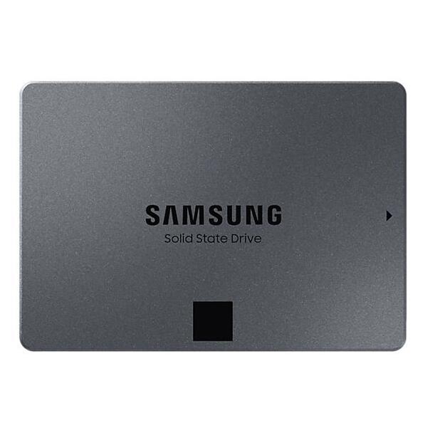 Kietasis diskas (SSD) vidinis SSD|SAMSUNG|870 QVO|8TB|SATA 3.0|Write speed 530 MBytes/sec|Read speed 560 MBytes/sec|2,5 |TBW 2880 TB|MTBF 1500000 hours|MZ-77Q8T0BW