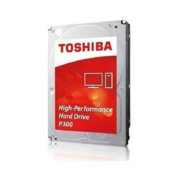 Kietasis diskas vidinis HDD|TOSHIBA|P300|1TB|SATA 3.0|64 MB|7200 rpm|3,5 |HDWD110UZSVA