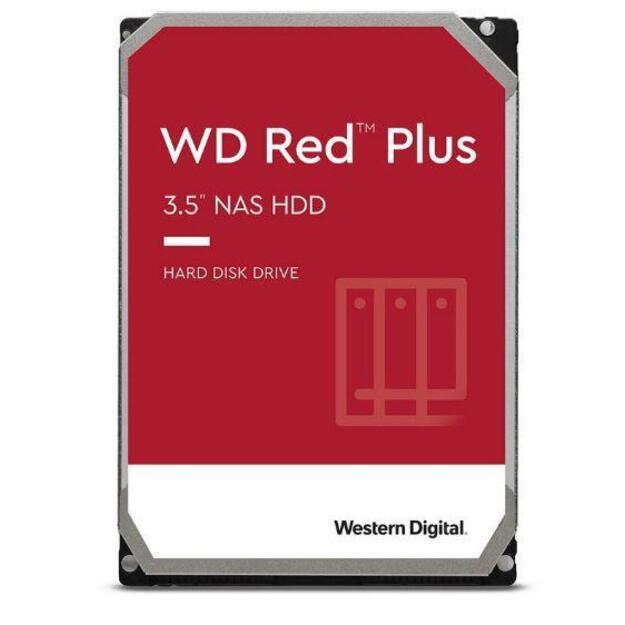 Kietasis diskas vidinis WD Red Plus 4TB SATA 6Gb/s 3.5inch 258MB cache internal HDD Bulk