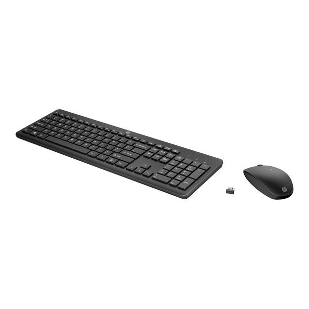 Klaviatūra + pelė komplektas HP 230 WL Mouse + Keyboard Combo (EN)