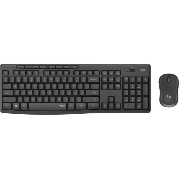 Klaviatūra + pelė komplektas KEYBOARD +MOUSE COMBO MK295/ENG 920-009800 LOGITECH